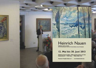 Heinrich Nauen - Kunstausstellung im Städtischen Museum Kalkar