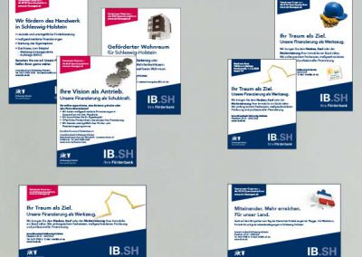 Anzeigenmotive der IB.SH